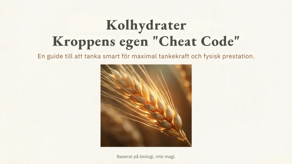 Kroppens egen "Cheat Code"